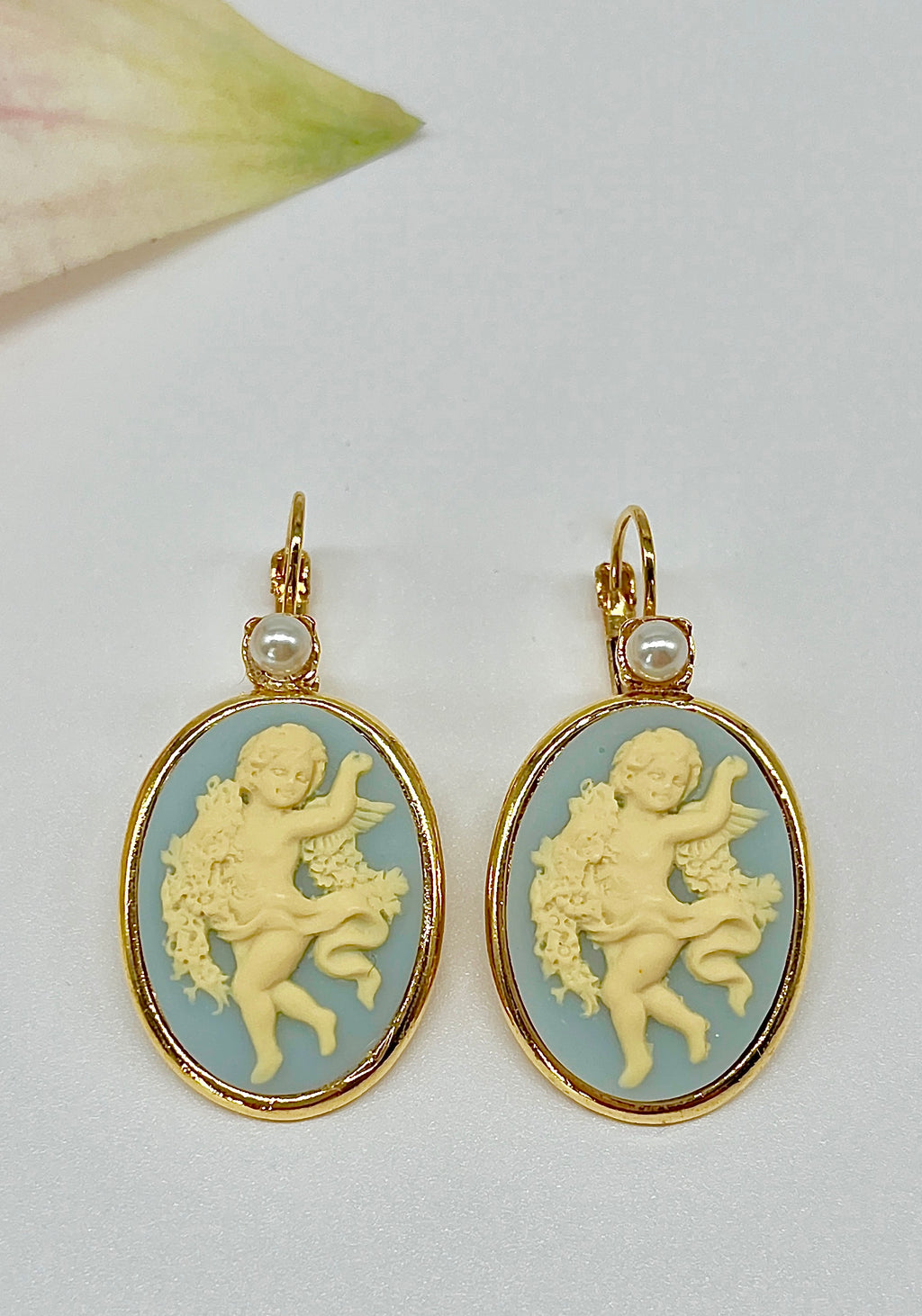 Ivory Angels Earrings